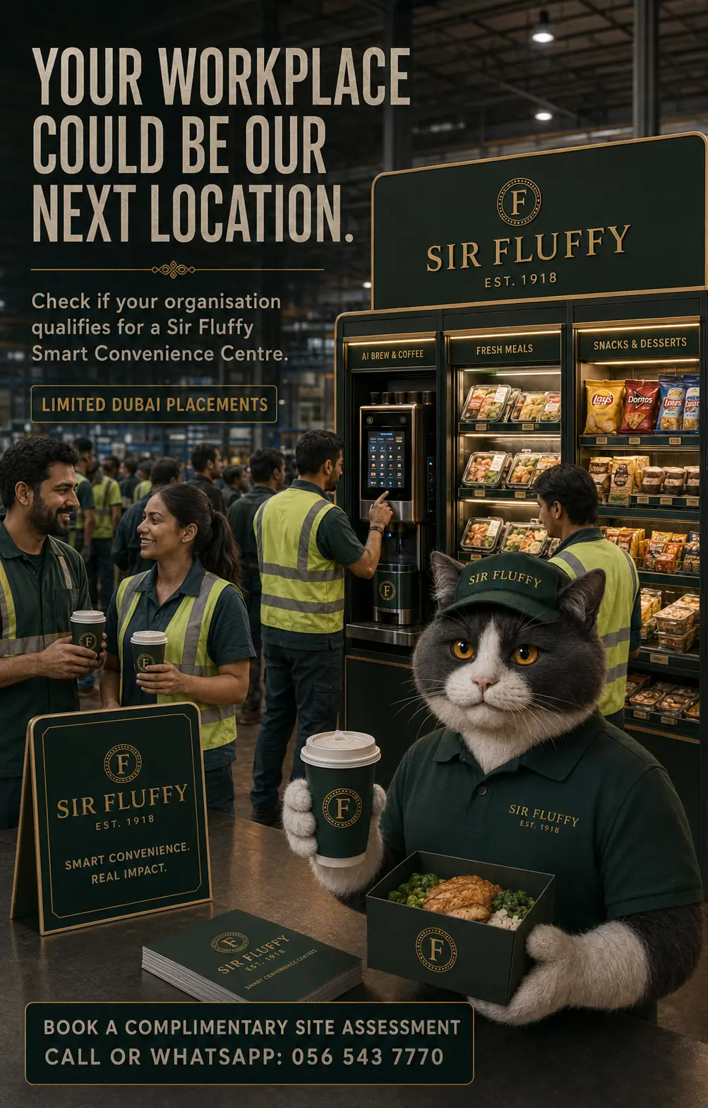Sir Fluffy Smart Convenience Centre — Industrial and logistics sites