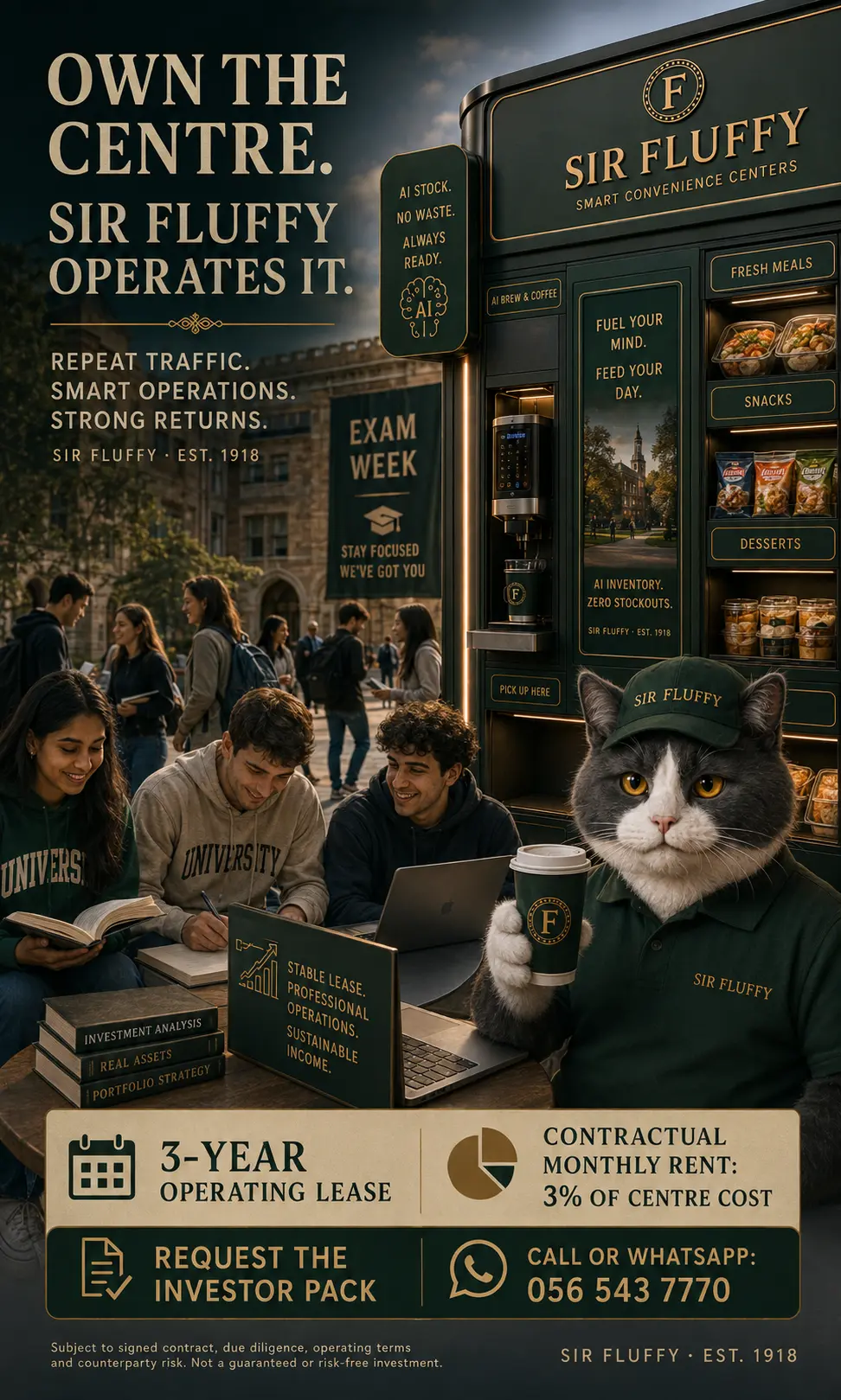 Sir Fluffy Smart Convenience Centre — University campuses