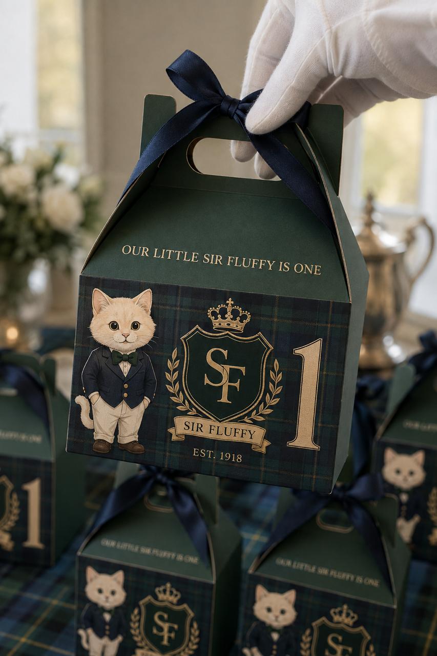 Favour boxes and sweet bags