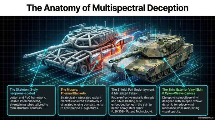 The anatomy of multispectral deception