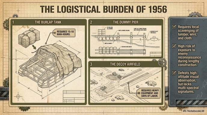 The logistical burden of 1956