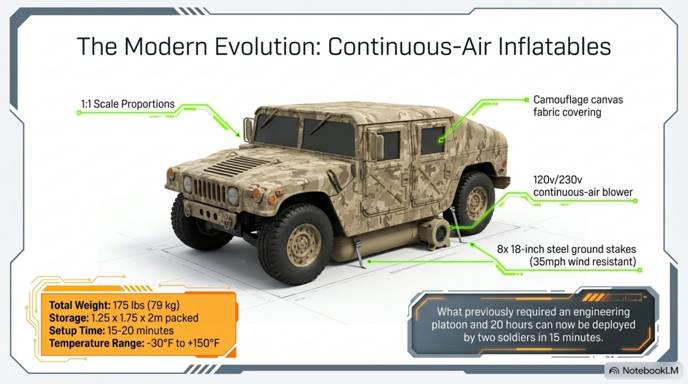 The modern evolution: continuous-air inflatables