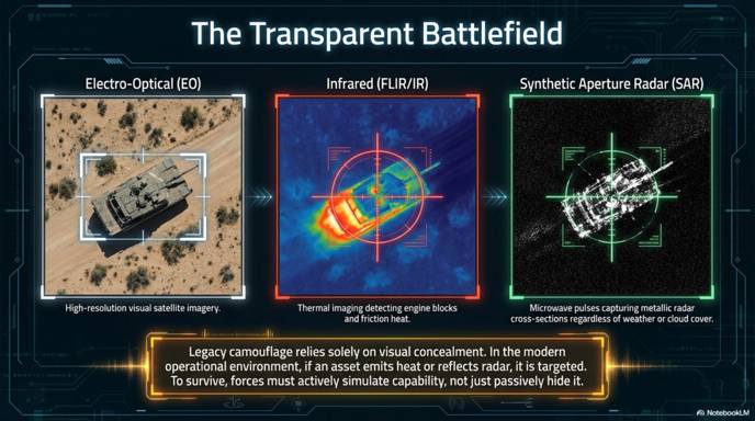 The transparent battlefield