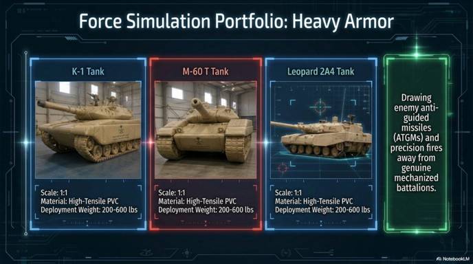 Force simulation portfolio: heavy armour
