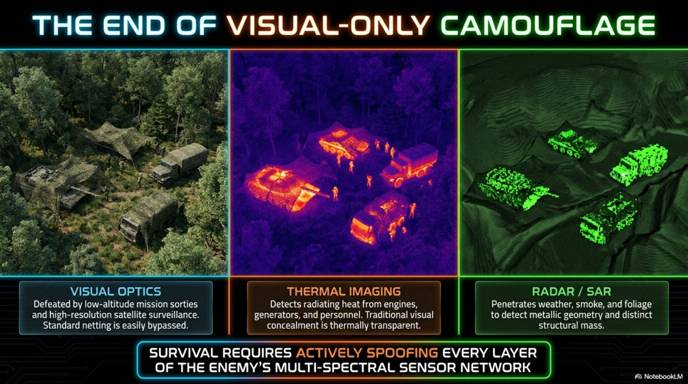 The end of visual-only camouflage
