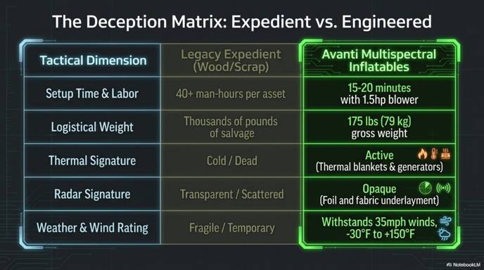 The deception matrix: expedient vs engineered