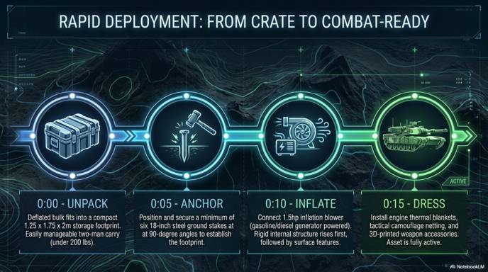 Rapid deployment: from crate to combat-ready