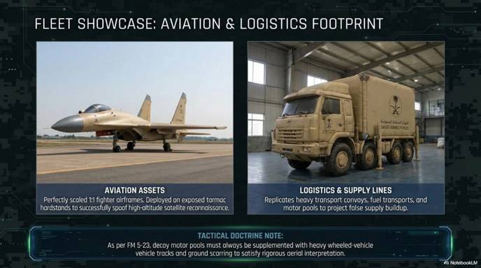 Fleet showcase: aviation and logistics footprint