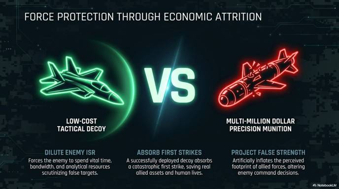 Force protection through economic attrition
